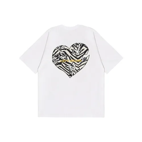 LBPC x Killboom Прямой крой T-рубашка Унисекс Белый