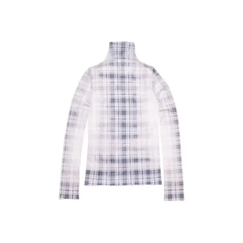 ACNE STUDIOS SS25 Светло-фиолетовый Женские Т-рубашки