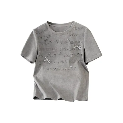 TOUCH T Рубашка Женская Серая Зеленая