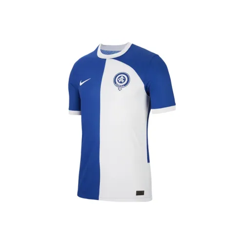 Nike Синий Мужской Футбольный Джерси