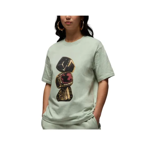 Джордан MVPGRAPHIC T Рубашка T Рубашка Женские Sea Пена