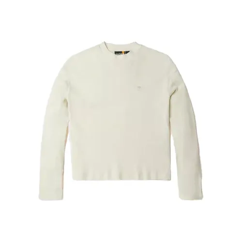 TIMBERLAND Винтажные белые женские футболки с коротким рукавом