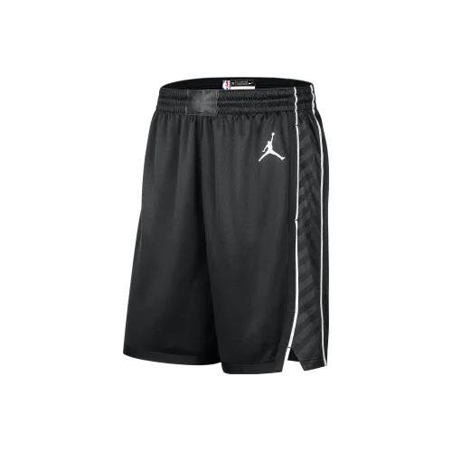 Джордан Баскетбольные шорты Мужские Черный Платиновый