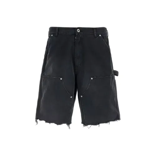 Maison Margiela Джинсовые шорты Мужские Черные