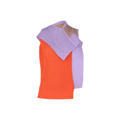 ISSEY MIYAKE Апельсиновые Женские Рубашки T