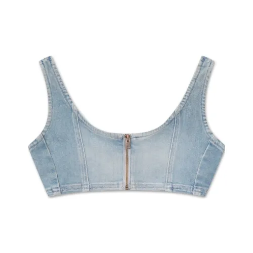Tommy Hilfiger Джинсовый синий 1AA Женские Майки