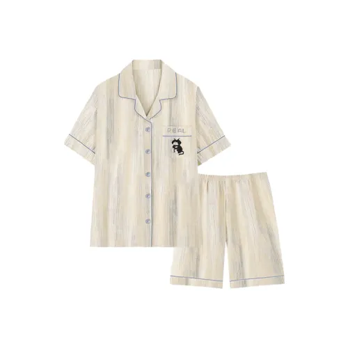 MIIOW Pajama Комплект Женский Молочный Белый