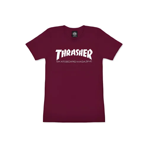 Thrasher T-Shirt Женская Фуксия
