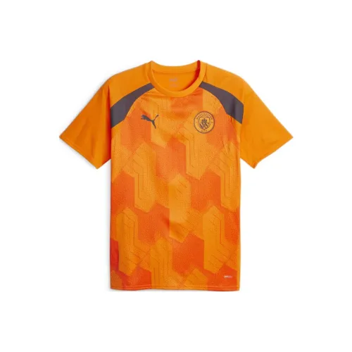 PUMA MCFC Желтые Мужские Футбольные Джерси