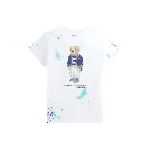 Polo Ralph Lauren Белые Женские Футболки