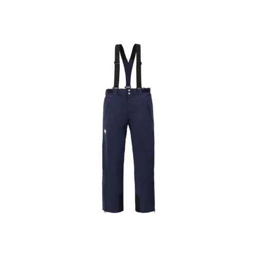 DESCENTE Лыжные брюки Мужские Морской синий