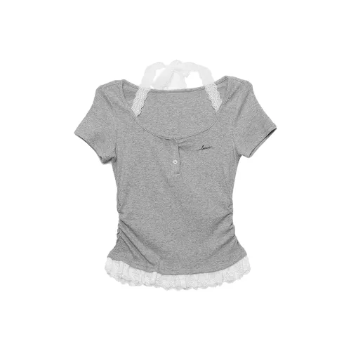 GTLA Серые Женские Футболки