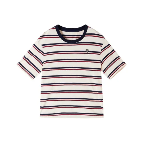 XIANGYING Экрю Женские Рубашки T