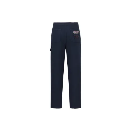 EVISU Повседневные брюки Мужские Темно-синие