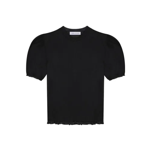 VEGA CHANG Буф-рукав Т-рубашка Женская