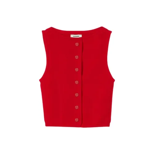 SANDRO 30/Красный Женские Майки