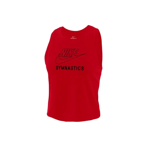 NIKE Женские Майки Красного Цвета