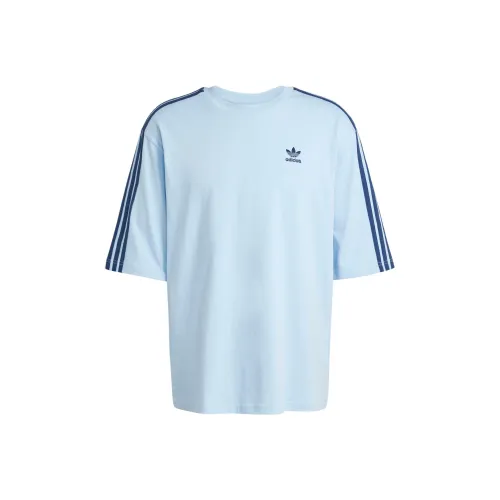 Adidas Originals Adicolor OVERSIZED T-Shirt Мужская Розовая Синяя