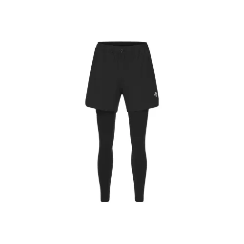 DESCENTE Running Series Мужские спортивные брюки черного цвета
