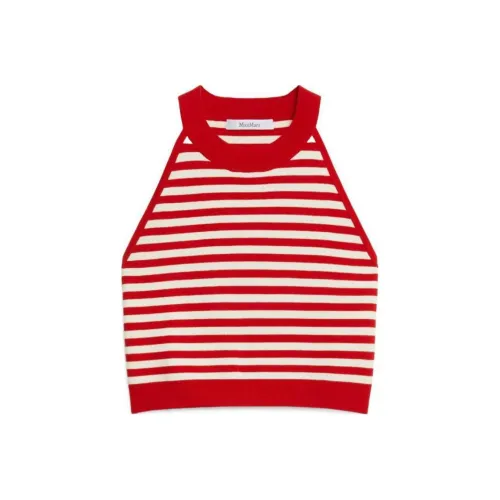 MaxMara Женские Майки Красного Цвета