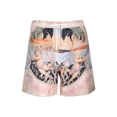 AMIRI Экрю Мужские Повседневные Шорты