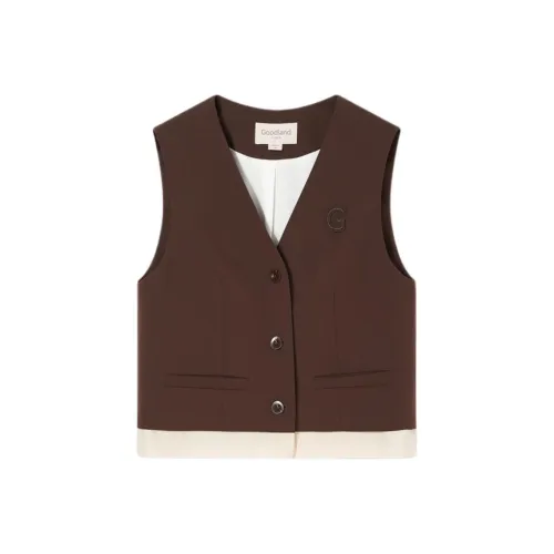 Goodland Майка Женская Темно-Кофейная