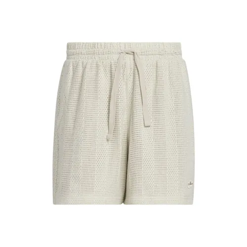 Adidas Originals KNIT Спортивные шорты Унисекс Light Кунжут Серый Чудесный Белый