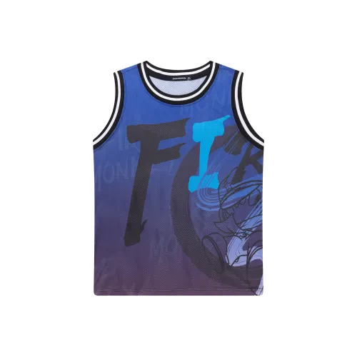 FireMonkey Голубой и розовый Унисекс Баскетбольные Джерси