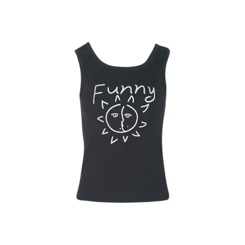 Little Pull Майка Женская Темно-Серый