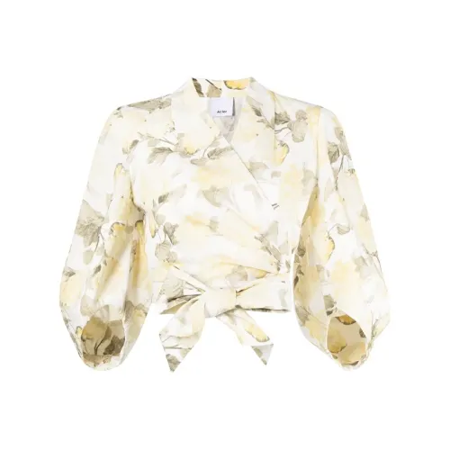 ACLER Шампанское Женские Короткие Топы