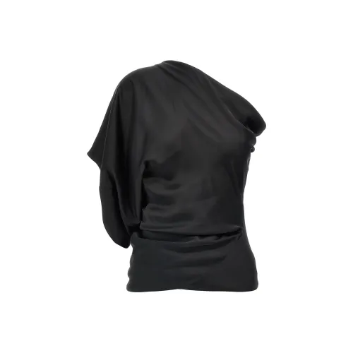 RICK OWENS Черные Женские Т-рубашки