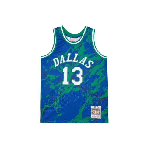 Mitchell Ness Бирюзовый Унисекс Баскетбольная Джерси