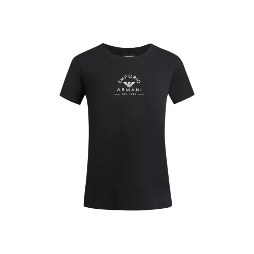 EMPORIO ARMANI Черные Женские Футболки