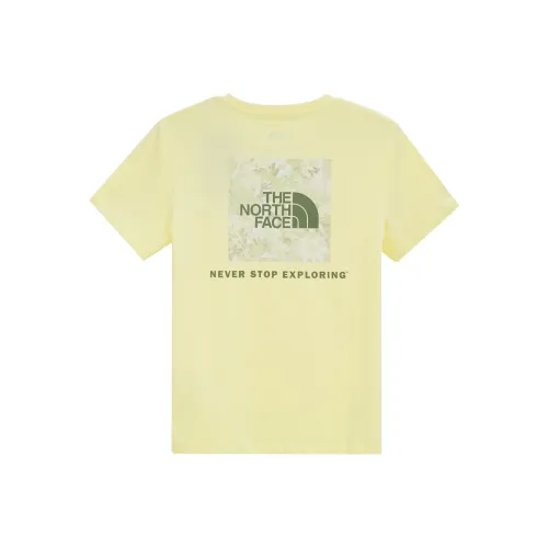 The North Face Комплект с короткими рукавами T-Shirt Женская Желтая