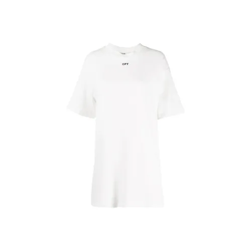 Off Белый SS21 Белый Женские Т-рубашки