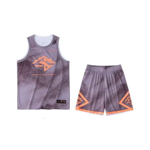 ANTA Баскетбольный костюм мужской пыльно-фиолетовый
