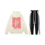 Комплект одежды (Абрикосовый топ + Черные штаны)