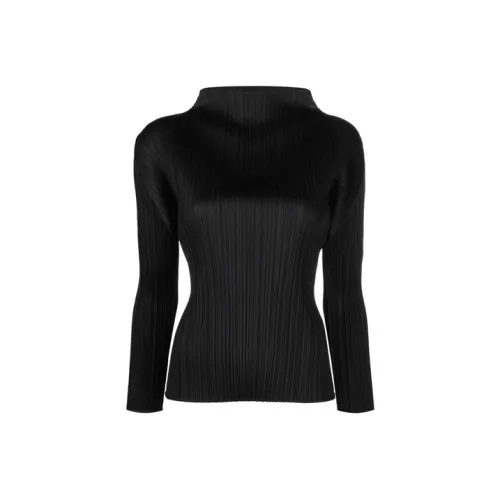 PLEATS PLEASE ISSEY MIYAKE Рубашка Женская Черная