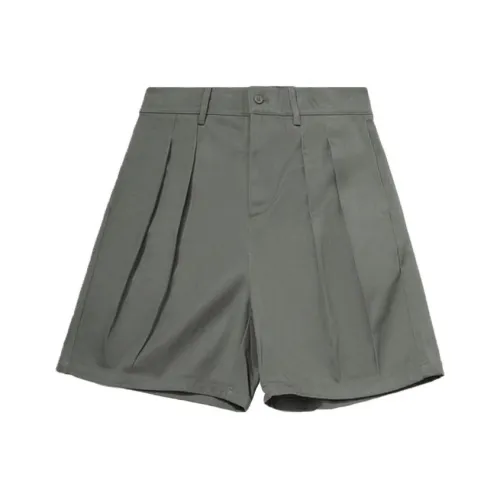 LINING Серый Зеленый Мужские Спортивные Шорты