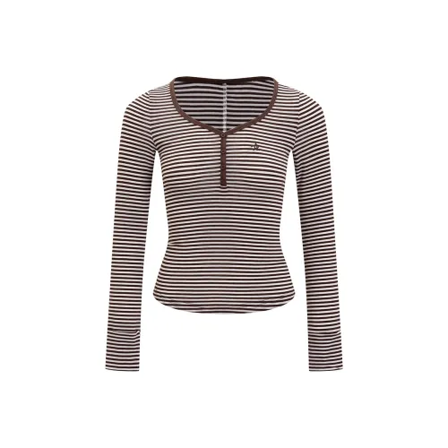 Ariseism T-Shirt Женская Светло-Кофейная