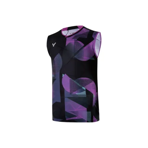 VICTOR Бадминтон Джерси Мужской Черный