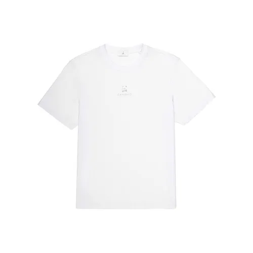 CANUDILO T-Shirt Унисекс 61226302 020 Натуральный Белый