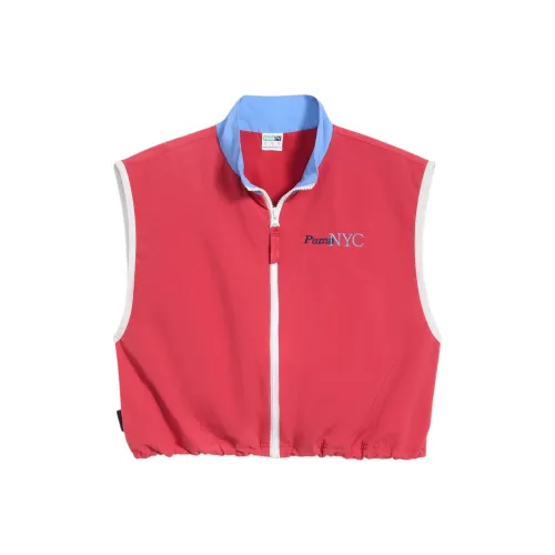 PUMA NYC Коллекция Бег Laps Ткани вязаные Женские Жилет Майка Женские Красный