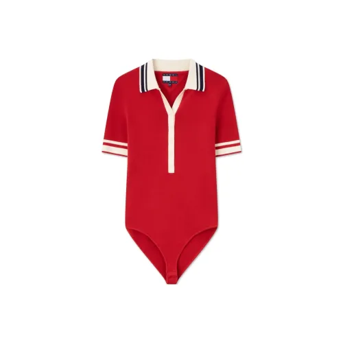 Tommy Hilfiger Красный XLC Женские T Рубашки