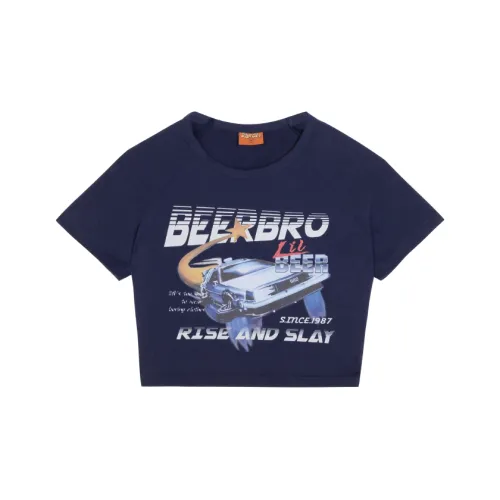 BEERBRO SS22 T Рубашка Женская Темно-Королевский Синий