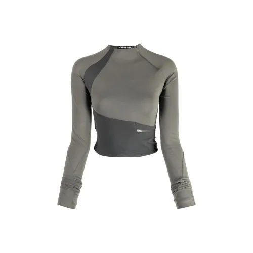 HYEIN SEO Хаки Женские Футболки