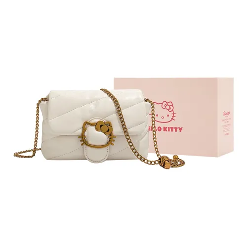 Sanrio Hello Kitty PU (полиуретан) Сумка через плечо Маленькая квадратная сумка Стандартная Женская
