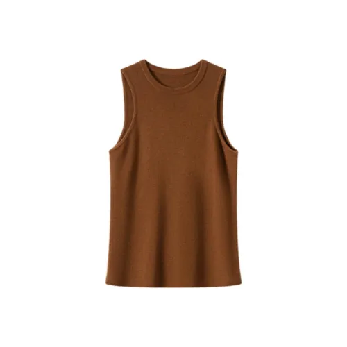 MOSIIMORII Майка Женская Каштановый Коричневый