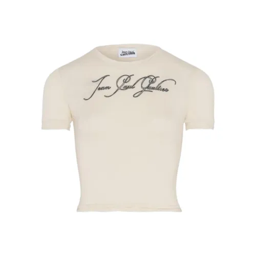 Jean Paul Gaultier T-рубашка Женская Экрю