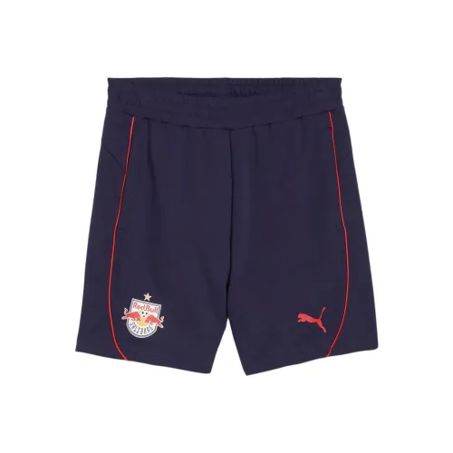 PUMA FC Red Bull Salzburg SS24 Повседневные шорты Мужские Синий Красный